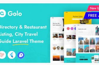 Golo - Laravel Тема Справочник и Объявления, Путеводитель по городу