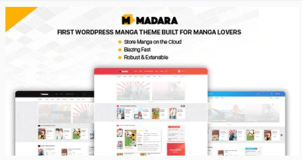 Madara - WordPress тема для манги Madara - тема WordPress для манги