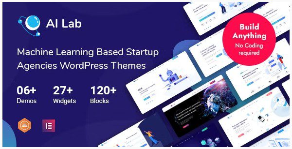 AI Lab - тема WordPress для машинного обучения AI Lab - тема WordPress для машинного обучения