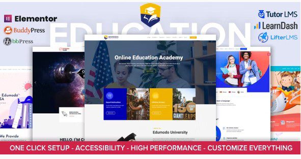 Edumodo v4.3.1 - WordPress тема Образования Edumodo - WordPress тема Образования
