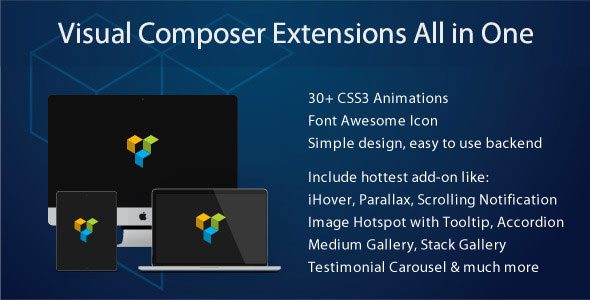 Visual Composer Расширения Всё в Одном - 3.4.9.6