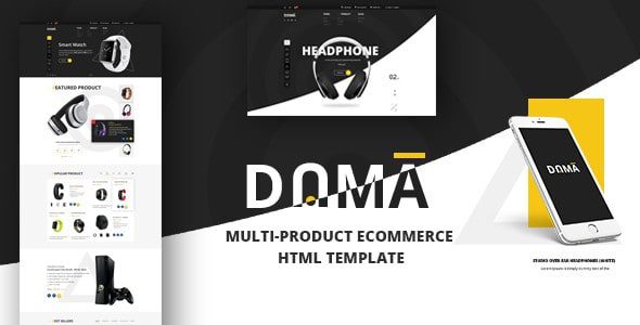Dama - Магазин, адаптивный Шаблон HTML Dama - Магазин, адаптивный Шаблон HTML