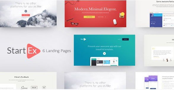 StartEx | Многоцелевой Landing Page