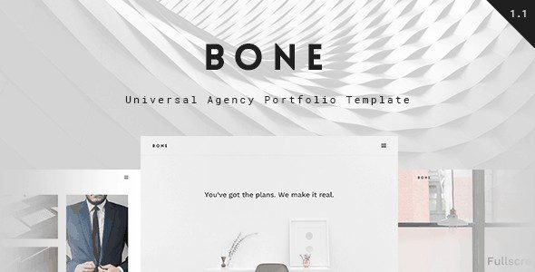 Шаблон на HTML Bone - Агентства, портфолио Шаблон на HTML Bone - Агентства, портфолио