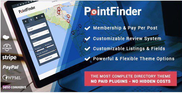 PointFinder | WordpressТема каталога и объявлений PointFinder | WordpressТема каталога и объявлений