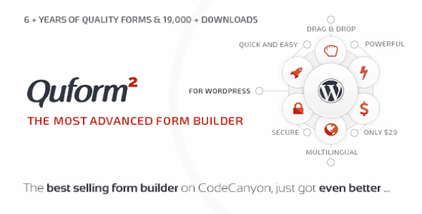 qforms 600x305 - Quform - Конструктор форм WordPress