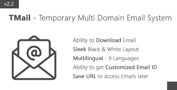TMail - Система временных мульти доменов Email