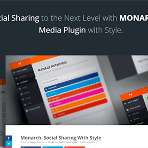 monarch 300x300 - Monarch - Social Sharing Plugin - Плагин Поделиться в Соц Сетях