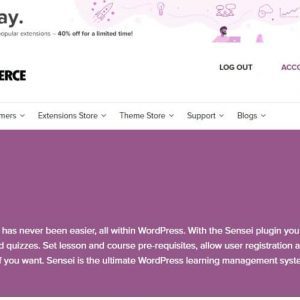 WooCommerce Sensei LMS 300x300 - WooCommerce Paid Courses - Плагин Создания Платных уроков