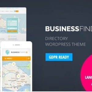 Business Finder - Бизнес поисковик: Каталог объявлений, списков - Тема WordPress