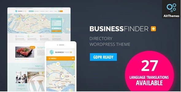 Business Finder - Бизнес поисковик: Каталог объявлений, списков - Тема WordPress Business Finder - Бизнес поисковик: Каталог объявлений, списков - Тема WordPress