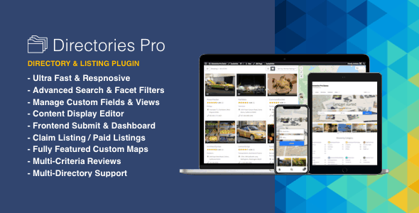 Directories Pro - Один из Лучших Плагинов Каталогов, объявлений.