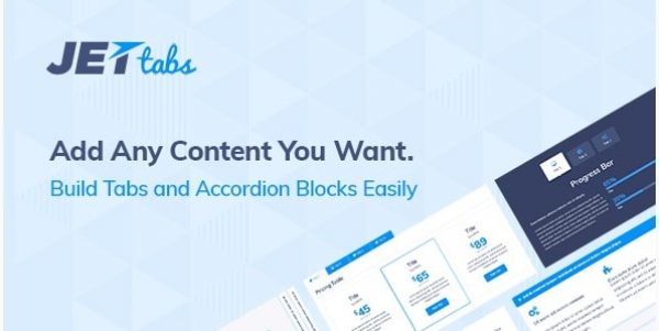 JetTabs - Вкладки и аккордеоны для Elementor