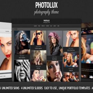 Photolux - Портфолио тема wordpress