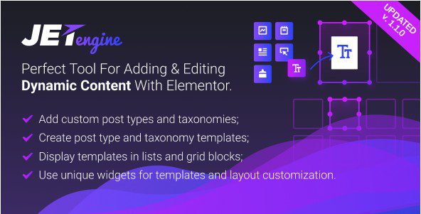 JetEngine + Модули - Добавление & Редактирования Динамического контента с Elementor