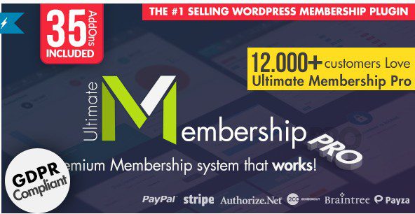 Ultimate Membership Pro - плагин платного доступа на сайт