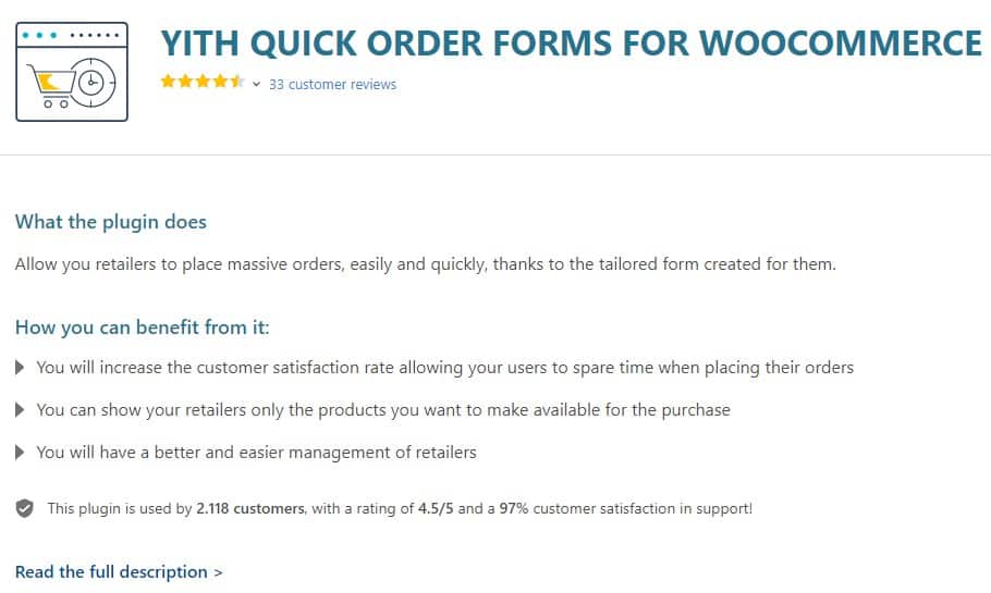 YITH Quick Order Forms Premium для WooCommerce - Быстрые Формы Заказа YITH Quick Order Forms Premium для WooCommerce - Быстрые Формы Заказа