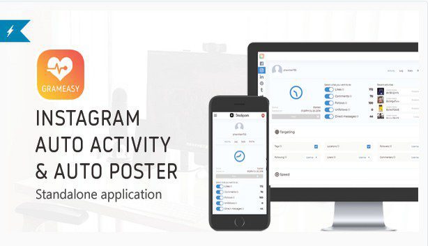 GramEasy - Instagram Авто Постинг & Активность (Автономный скрипт) GramEasy - Instagram Авто Постинг & Активность (Автономный скрипт)