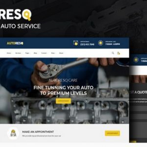 Autoresq - Car Repair Тема WordPress