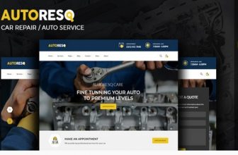 Autoresq — Car Repair Тема WordPress