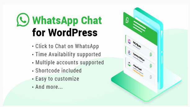 WhatsApp Chat для WordPress WhatsApp Chat для WordPress