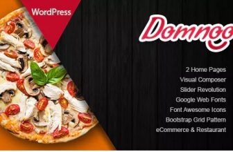 Domnoo - Pizza & Restaurant Тема WordPress
