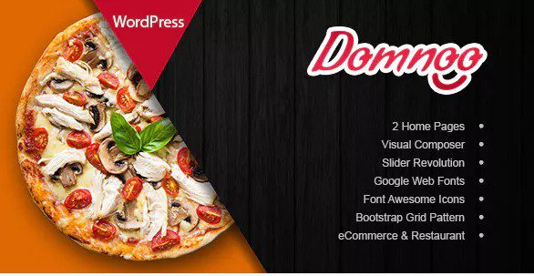Domnoo – Pizza & Restaurant Тема WordPress