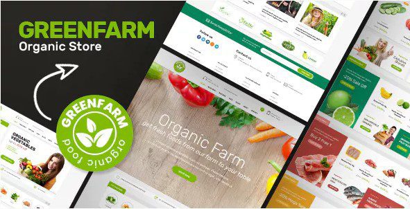 Greenfarm – Органическая тема для WooCommerce WordPress