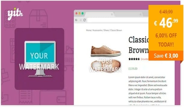 YITH WooCommerce Watermark - водяные знаки на продуктах YITH WooCommerce Watermark - водяные знаки на продуктах