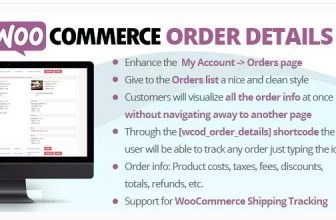 WooCommerce Order Details — Детали заказов
