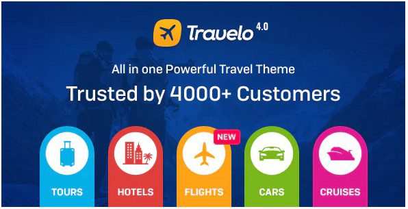 Travelo - Путешествия / Тур / Прокат автомобилей / Круиз Бронирование Тема WordPress Travelo - Путешествия / Тур / Прокат автомобилей / Круиз Бронирование Тема WordPress