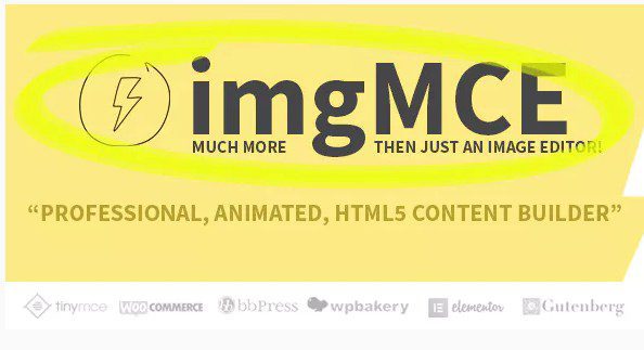 imgMCE - Профессиональный, Анимированный Редактор изображений & построитель контента HTML5 ImgMCE