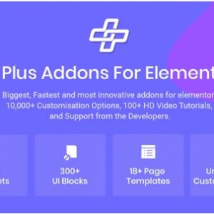 The Plus - Аддон для Elementor Page Builder Плагин WordPress The Plus - Аддон для Elementor Page Builder Плагин WordPress