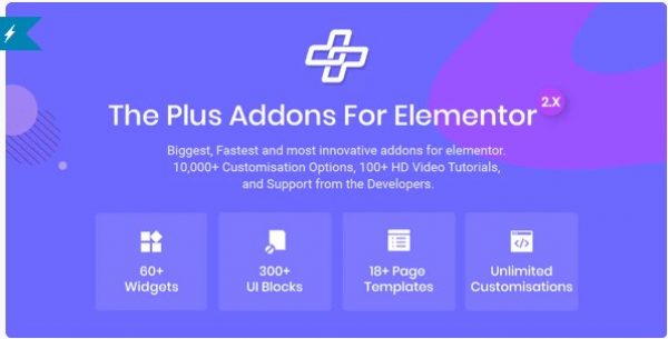 The Plus - Аддон для Elementor Page Builder Плагин WordPress