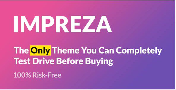 Impreza – Многоцелевая тема WordPress
