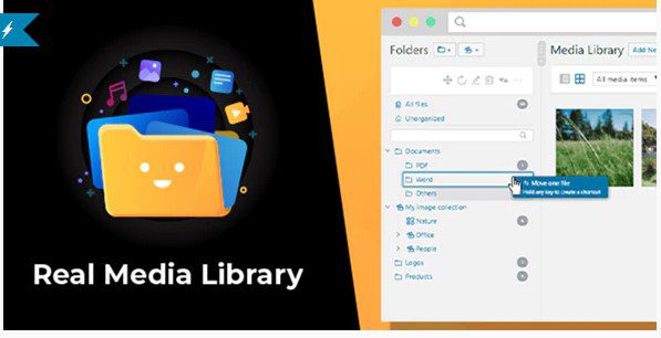 WordPress Real Media Library - Менеджер папок и файлов медиа библиотеки wordpress