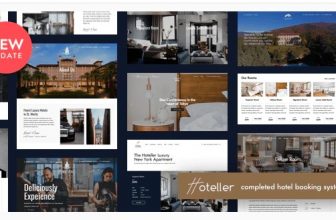 Hoteller - Hotel Booking WordPress