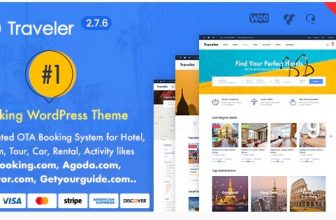 Traveler - Travel Booking WordPress Theme - тема Бронирование тура