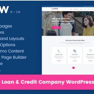 Borrow - Кредитная компания WordPress Тема