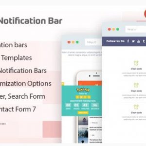 Apex Notification Bar - Адаптивная панель уведомлений плагин WordPress