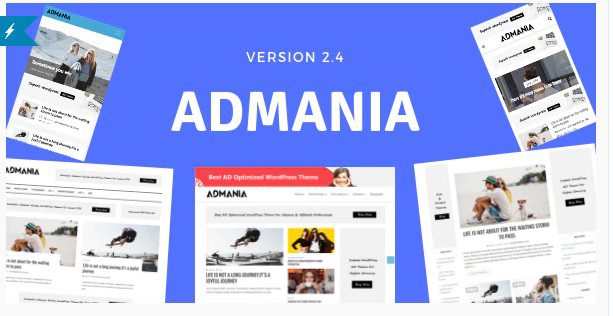 Admania - Adsense WordPress Theme