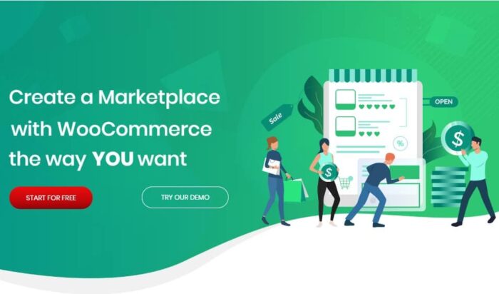 Пакет МультиВендор для wordpress - WooCommerce Multivendor Marketplace
