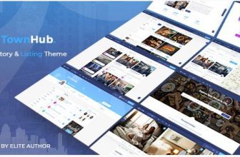 TownHub – WordPress тема Каталога и объявлений
