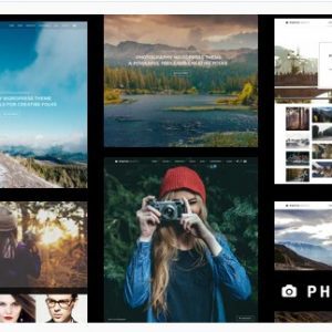 Photography WordPress - Тема Портфолио