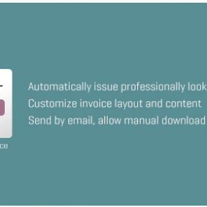 WooCommerce PDF Invoice - плагин создания счетов в PDF и рассылки их заказчику