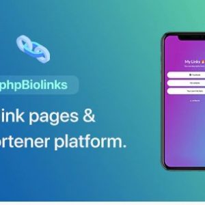 BioLinks - Instagram & TikTok Bio Links & URL Shortener + 10 Pro Blocks Pack - инструмент привязки Instagram + сокращение ссылок (Расширенная версия в архиве).