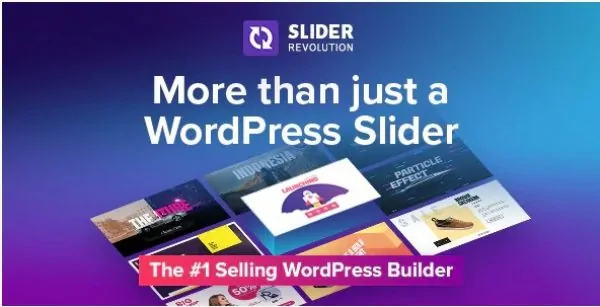 Slider Revolution - Адаптивный Слайдер для Wordpress + Slaido - Template Pack