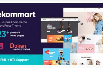 ekommart - All-in-one eCommerce WordPress Theme