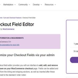 WooCommerce Checkout Field Editor