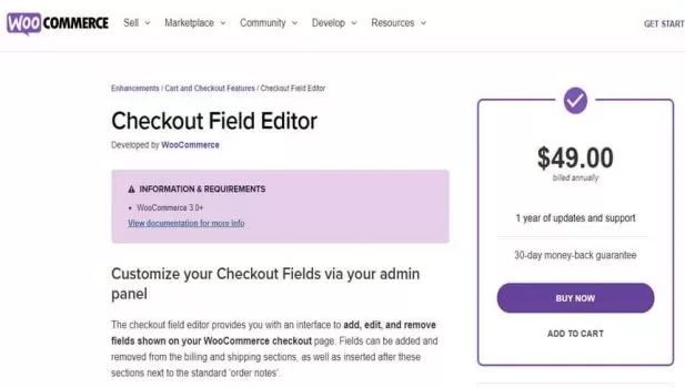 WooCommerce Checkout Field Editor